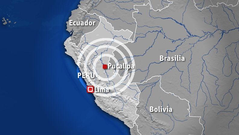 Peru maanjäristys.