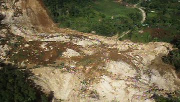 Maanvyöry hautasi alleen kokonaisen kylän Papua-Uudessa-Guineassa.