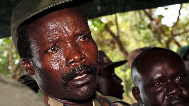 LRA:ta johtaa kristilliseksi profeetaksi julistautunut Joseph Kony, joka sanoo taistelevansa Raamatun kymmenen käskyn puolesta. (EPA)