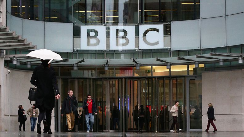 BBC:n pääkonttori Lontoossa. 