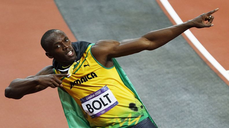 Usain Bolt voitti 100 metrin olympiakultaa uudella ennätyksellä
