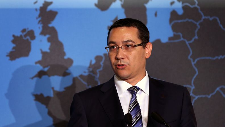 Romanian pääministeri Victor Ponta