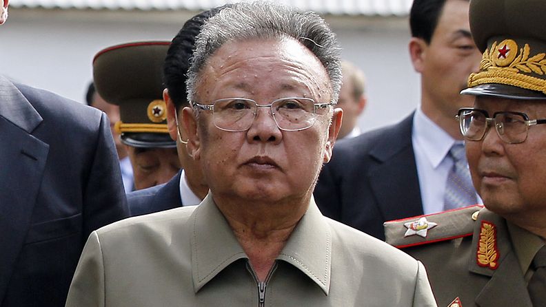 Kim Jong-il Venäjän vierailulla elokussa 2011.