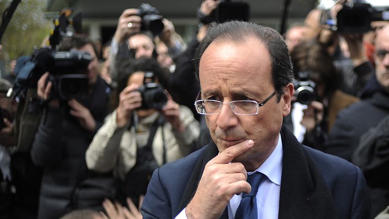 Francois Hollande on ennakkosuosikki Ranskan uudeksi presidentiksi.