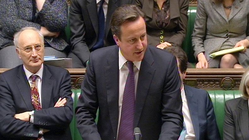 Britannian pääministeri David Cameron vakuuttaa maansa jäsenyyden Euroopan unionissa olevan yhä Britannian kansallisen edun mukaista. Kuva: EPA