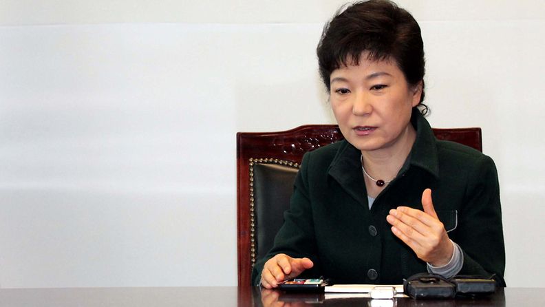 Park Geun-hye on Etelä-Korean ensimmäinen naispresidentti.