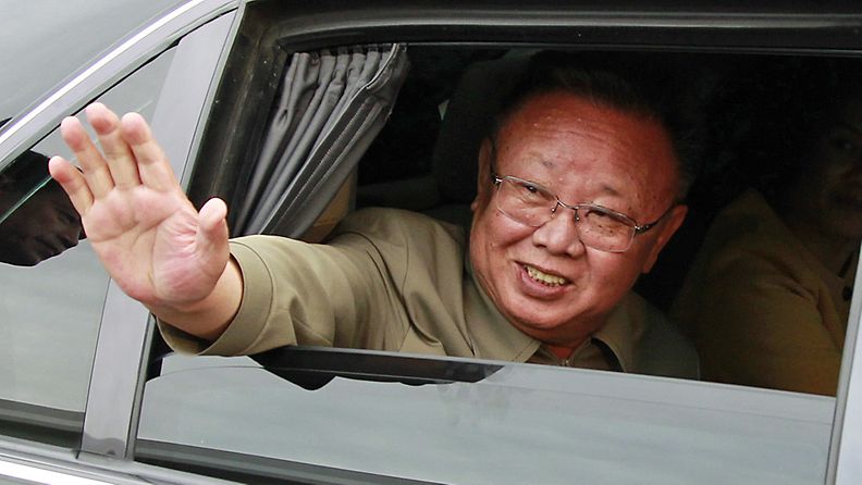 Kim Jong-il Venäjän vierailulla elokuussa 2011.