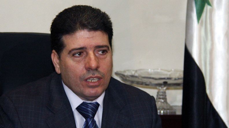 A photo made available on 09 August 2012 showing the then Syrian Health Minister, Wael Nader al-Halqi, during an event in Damascus, Syria, 19 August 2011. Media reports on 09 August 2012 state that Syrian President Bashar al-Assad had appointed al-Halqi as the new Prime Minister, replacing Riyad Hijab, who defected and fled the country. Halqi, 48, is a gynecologist, who previously held the post of the secretary general of the Daraa branch of the Baath party from 2000 to 2004. He was appointed as a head of the doctors’ syndicate in 2010 