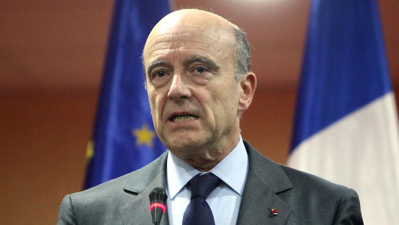 Ranskan ulkoministeri Alain Juppe 