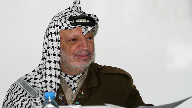 Jasser Arafat sai Nobelin rauhanpalkinnon vuonna 1994.