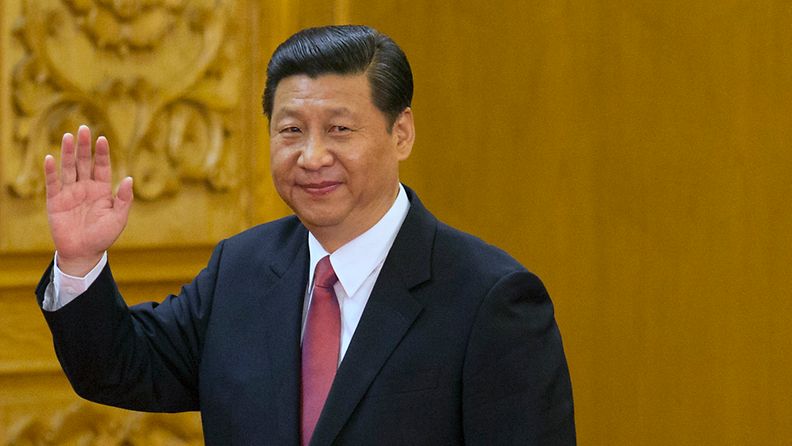 Kiinan kommunistisen puolueen keskuskomitean pääsihteeri Xi Jinping.