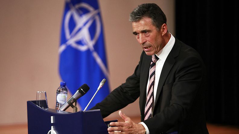 Naton pääsihteeri Anders Fogh Rasmussen. (EPA)