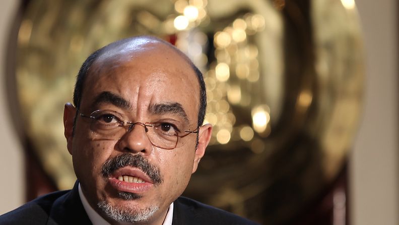 Etiopia pääministeri Meles Zenawi puhui viime vuonna Kairossa.
