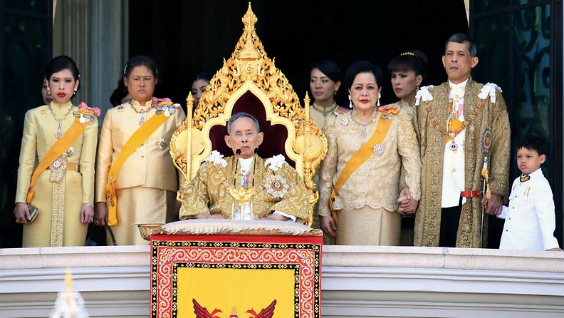 Thaimaa juhli kuningas Bhumibol Adulyadejin 84-vuotispäivää.