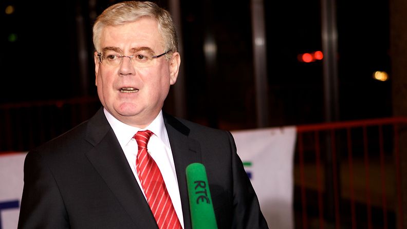 Eamon Gilmore johtaa Irlannin työväenpuoluetta.