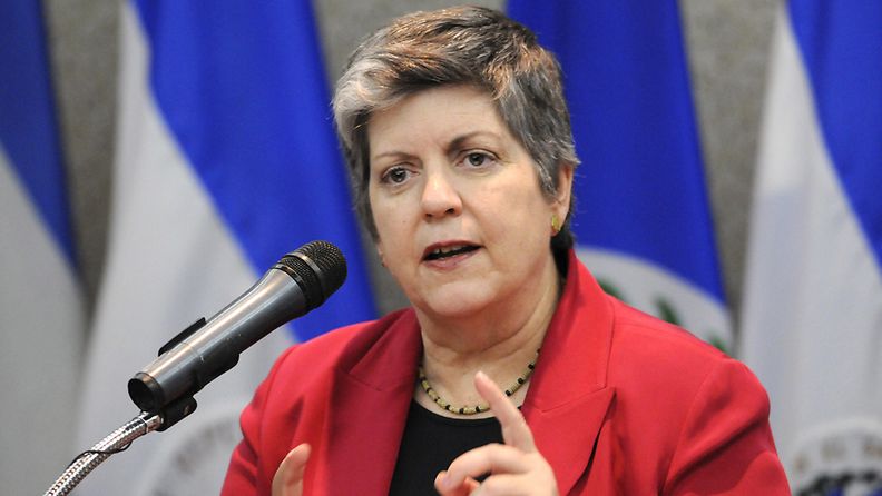 Yhdysvaltain sisäisen turvallisuuden ministeri Janet Napolitano.