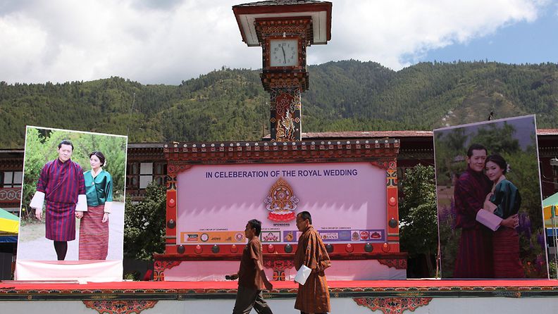 Bhutanin kuningas menee naimisiin 