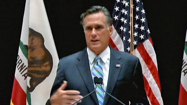Mitt Romney on joutunut selittelemään Obaman kannattamien mollaamista. 
