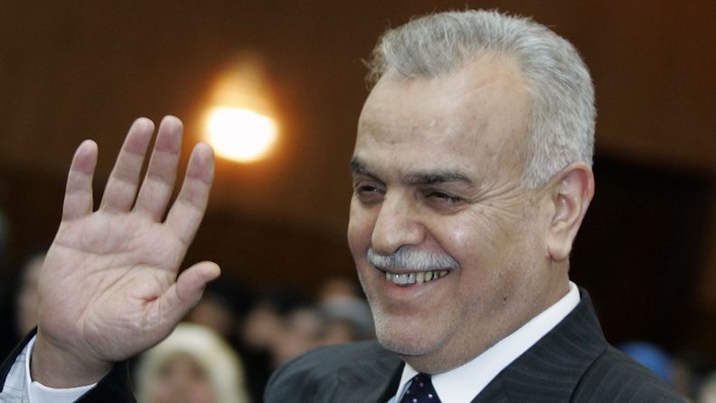Irakin varapresidentti Tareq al-Hashemi vuonna 2010.