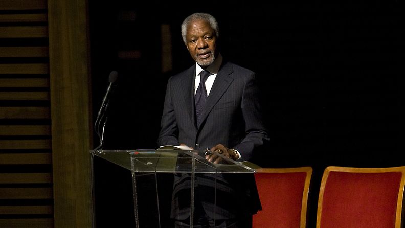 Kofi Annan. 