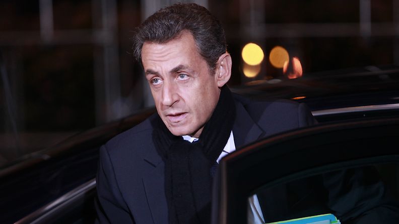 Sarkozy Brysselissä 22. lokakuuta 2011.