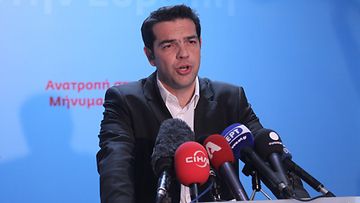 Kreikan vasemmistoliittouman johtaja Alexis Tsipras.