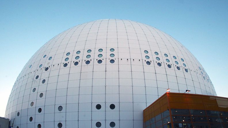 Globen-halli Tukholmassa.