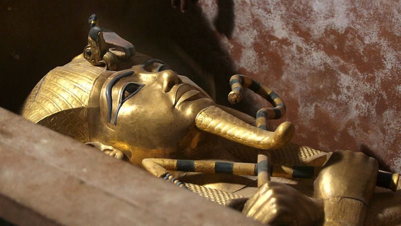 Farao Tutankhamonin sarkofagi.