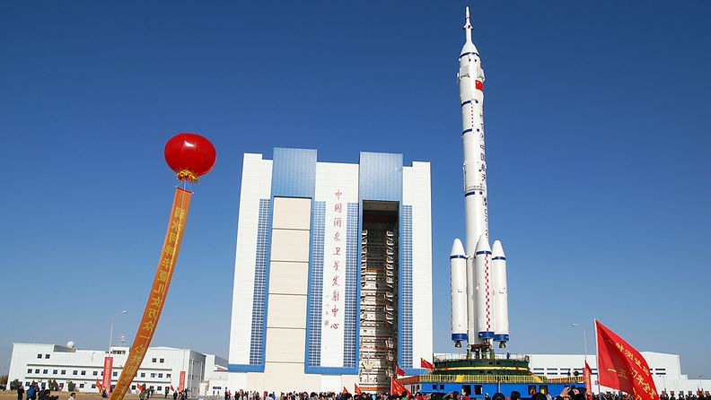 Kiinalainen Shenzhou 8 -raketti. EPA
