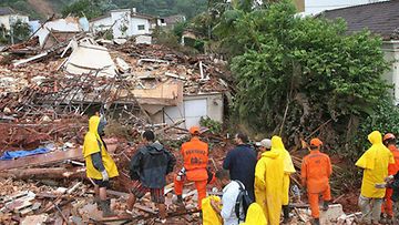 Rankkasateiden aiheuttamat tulvat ja maanvyöryt ovat aiheuttaneet valtavaa tuhoa Brasiliassa.