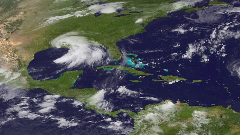 Trooppinen myrsky Lee uhkaa Meksikonlahden osavaltioita Yhdysvalloissa. (Kuva: EPA)