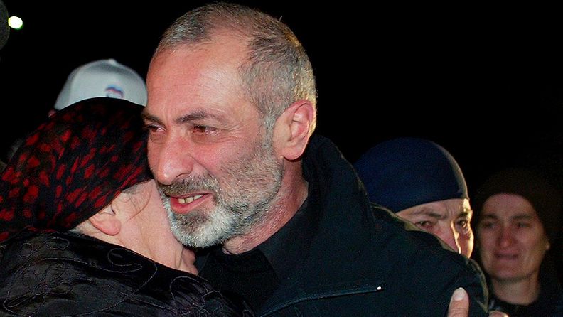 Vitali Kalojev vapautuessaan vankilasta vuonna 2007.