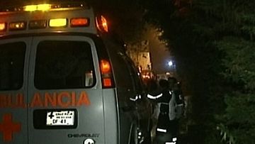 Viisi henkilöä sai surmansa helikopterin pudottua lähellä Méxicon kaupunkia Meksikossa 10. tammikuuta 2010.