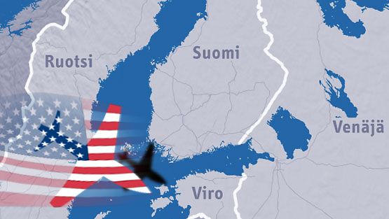 USA:n kone loukkasi Suomen ilmatilaa 