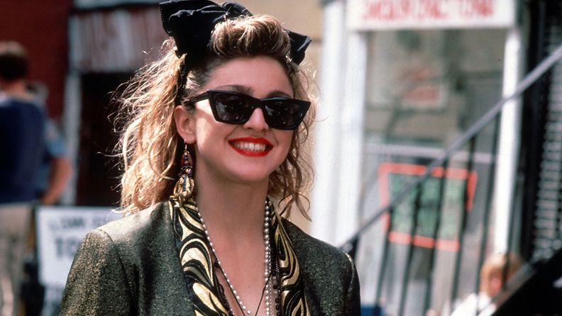 Madonnan tyyli on valloittavan rento elokuvassa Desperately seeking Susan.