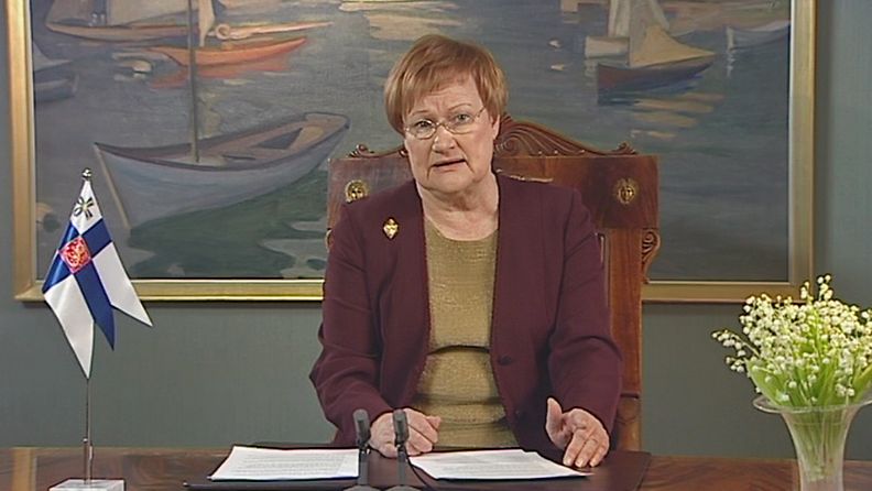 Tasavallan presidentti Tarja Halonen piti viimeisen uudenvuodenpuheensa suomalaisille.