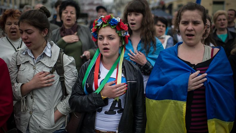 ukraina kriisi sota mielenosoitus odessa