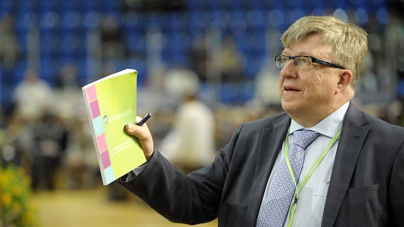 Timo Laaninen valittiin jatkokaudelle Rovaniemen puoluekokouksessa.