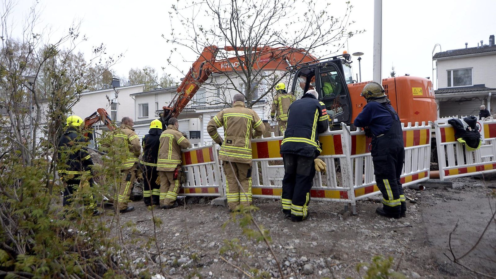 Eräs kaivantotyötapaus: ”Kytke äkkiä ennen kuin se romahtaa!” -  