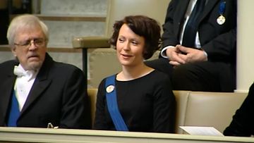 Pentti Arajärvi ja Jenni Haukio.
