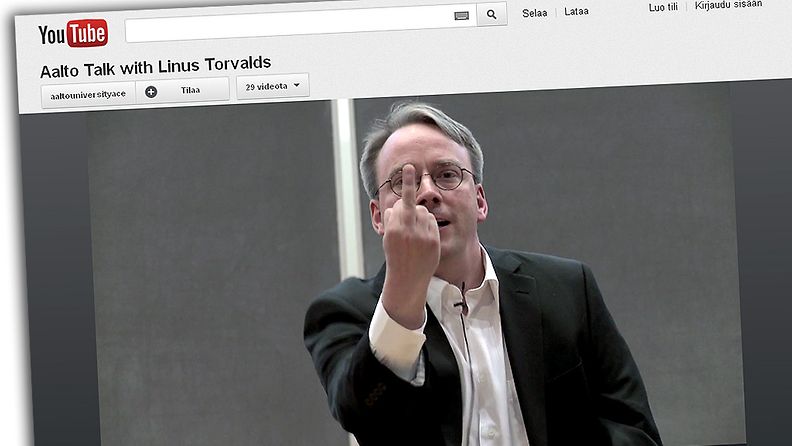 Linus Torvalds lähetti terveiset Nvidia-yhtiölle.