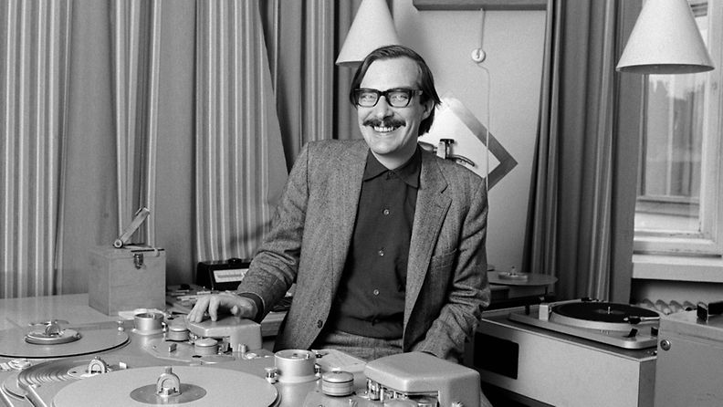 Radion viihdeohjelmien ohjelmapäällikkö Henrik Otto Donner vuonna 1970. 