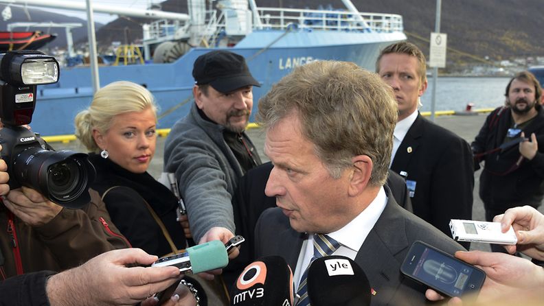 Sauli Niinistö kommentoi EU:n saamaa Nobel-palkintoa valtiovierailullaan Norjassa.