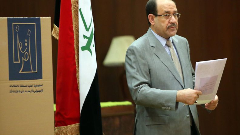 Irakin pääministeri Nuri al-Maliki