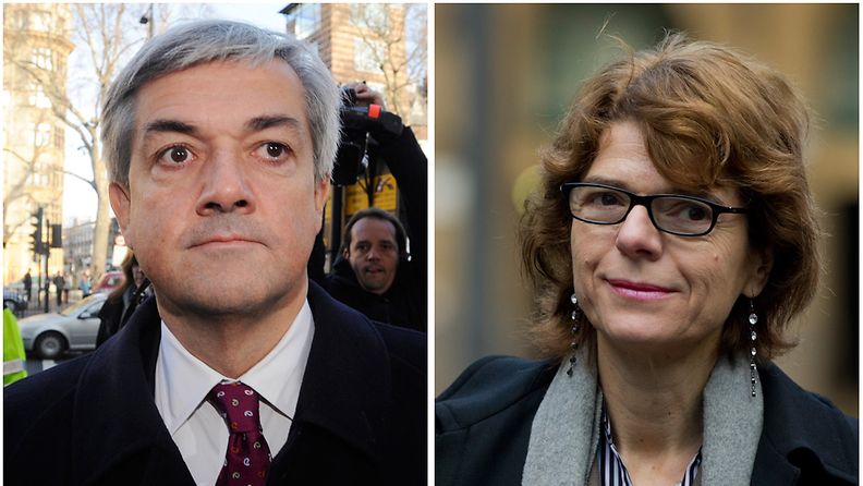 Britannian entinen entinen energiaministeri Chris Huhne ja hänen ex-vaimonsa Vicky Pryce tuomittiin oikeudessa kahdeksan kuukauden vankilatuomioon valehtelusta.