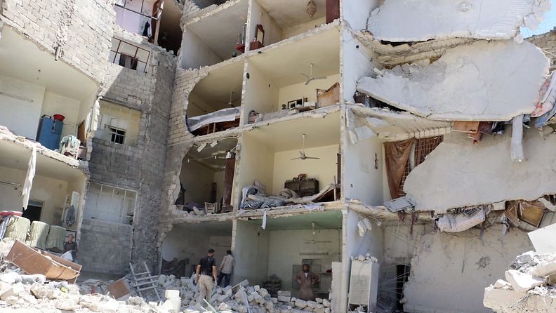 Syyria tuhot talo