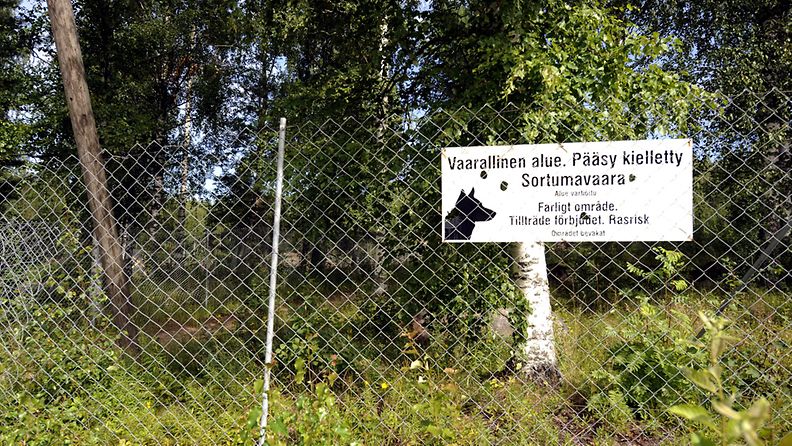 Haverin suljettu kultakaivos Ylöjärvellä. 