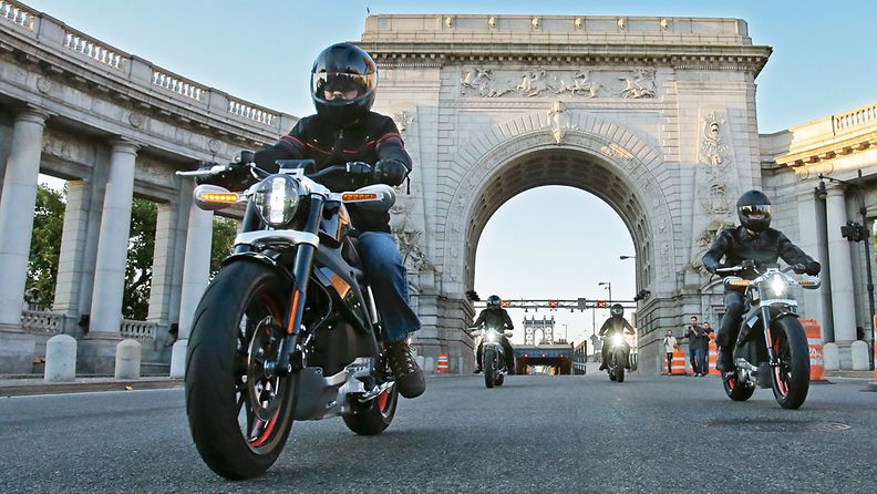 Sähköharrikka Harley-Davidson New York