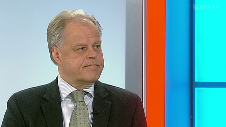 OAJ:n puheenjohtaja Olli Luukkainen Seitsemän uutisissa 8. huhtikuuta 2013.