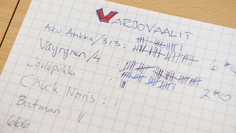 Presidentinvaalien hylättyjä ääniä. 6.2.2012.